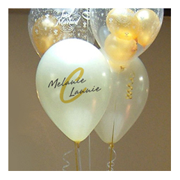 Monogramed Balloons